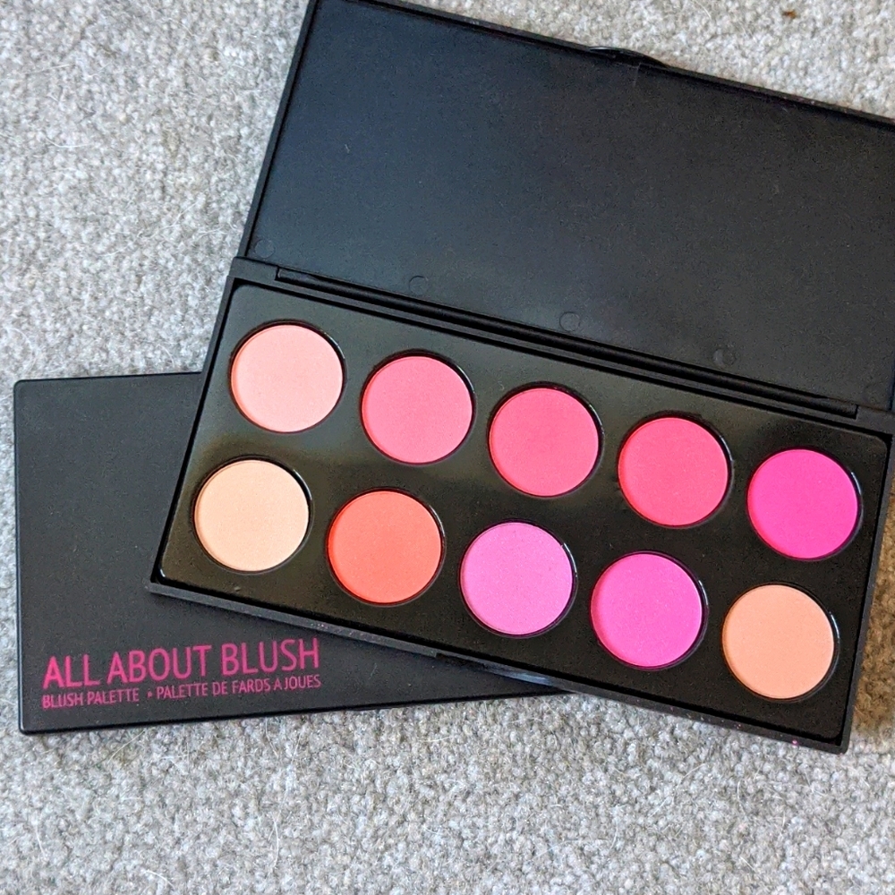 Never used makeup- blushes and lipsticks